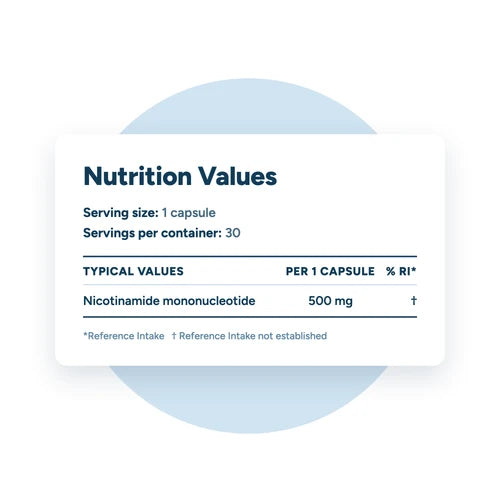 Pure NMN | 500mg Capsules