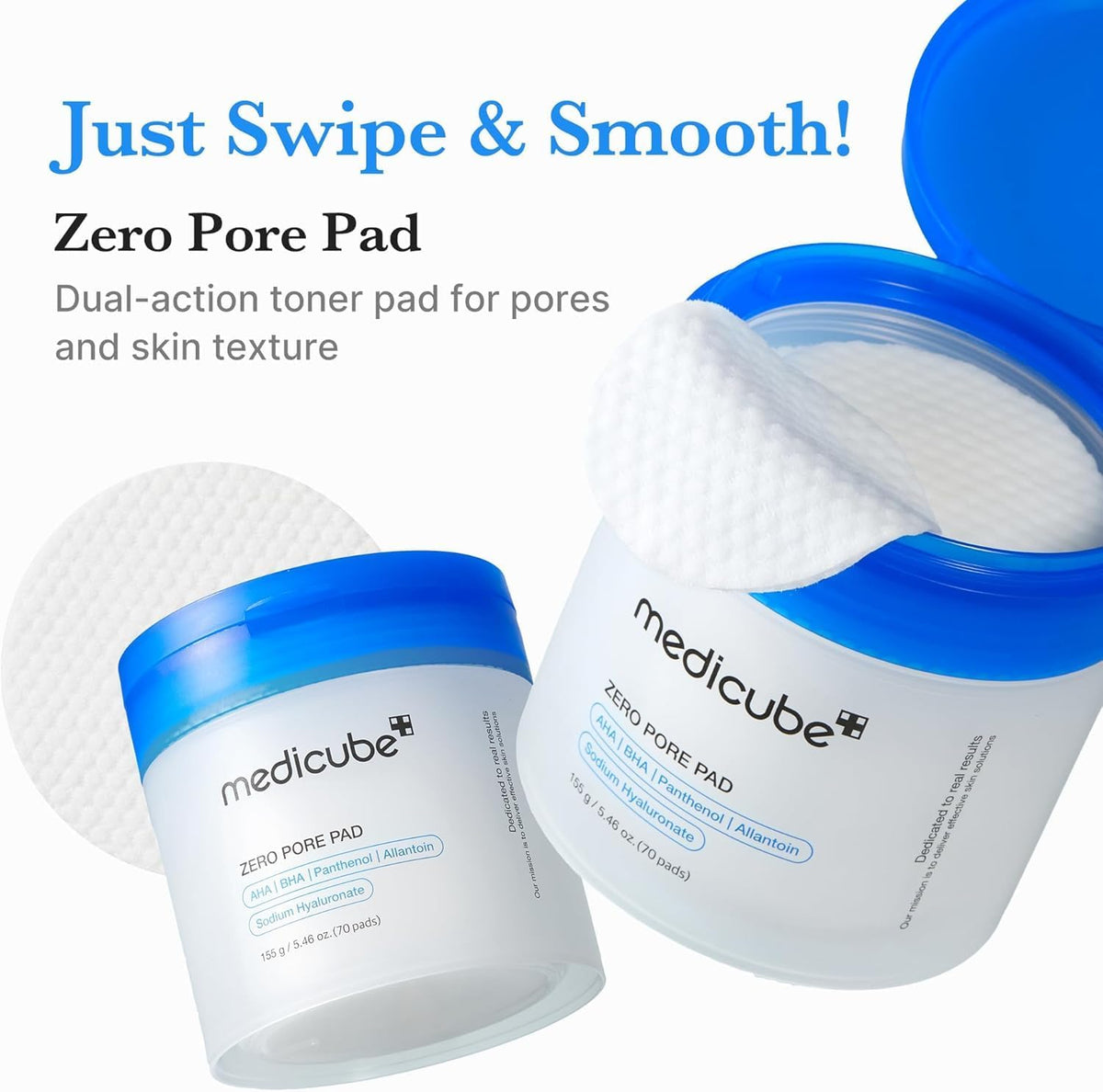 medicube Toner Pads Zero Pore Pad 2.0 for Exfoliation and Pore Care — photo 3