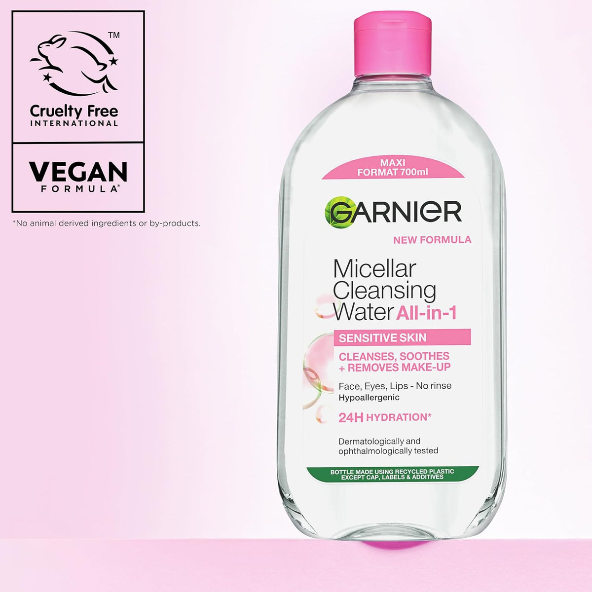 Garnier Micellar Water 700ml, All-in-One Face Cleanser & Makeup Remover — photo 6