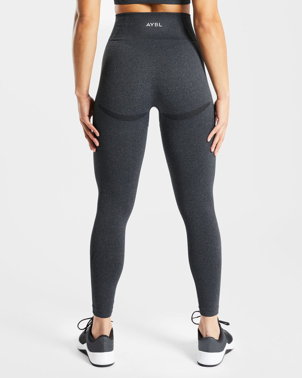 Balance V2 Seamless Leggings - Speckle Black — photo 2