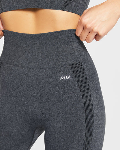 Balance V2 Seamless Leggings - Speckle Black — photo 5